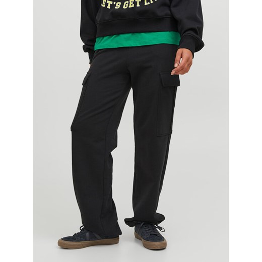 JJXX Spodnie materiałowe Sofia 12245779 Czarny Relaxed Fit ze sklepu MODIVO w kategorii Spodnie damskie - zdjęcie 182660551