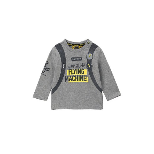 Original Marines Longsleeve DCA0707NM Szary Regular Fit ze sklepu MODIVO w kategorii Bluzy i swetry - zdjęcie 182660593