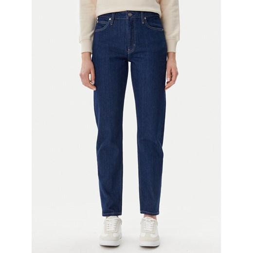 Calvin Klein Jeansy K20K208259 Niebieski Slim Fit ze sklepu MODIVO w kategorii Jeansy damskie - zdjęcie 182660651