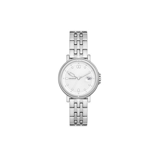 Skagen Zegarek Signatur Sport Lille SKW3134 Srebrny ze sklepu MODIVO w kategorii Zegarki - zdjęcie 182660703