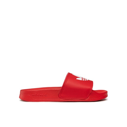 adidas Klapki adilette Lite FU8296 Czerwony ze sklepu MODIVO w kategorii Buty męskie - zdjęcie 182660733