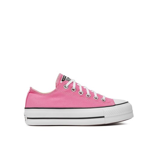 Converse Trampki Chuck Taylor All Star Lift Platform Ox A06508C Różowy ze sklepu MODIVO w kategorii Trampki damskie - zdjęcie 182660734