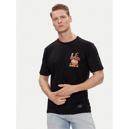 Brave Soul T-Shirt MTS-149TAKEAWAY Czarny Straight Fit ze sklepu MODIVO w kategorii T-shirty męskie - zdjęcie 182660773