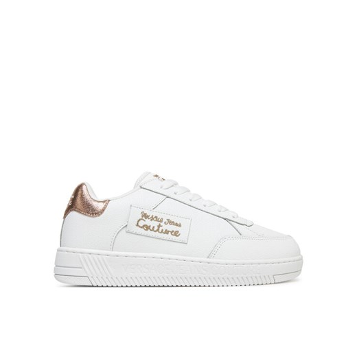 Versace Jeans Couture Sneakersy 78VA3SJ5 Biały ze sklepu MODIVO w kategorii Buty sportowe damskie - zdjęcie 182660780