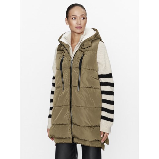 ONLY Bezrękawnik 15300259 Brązowy Regular Fit ze sklepu MODIVO w kategorii Kamizelki damskie - zdjęcie 182660952