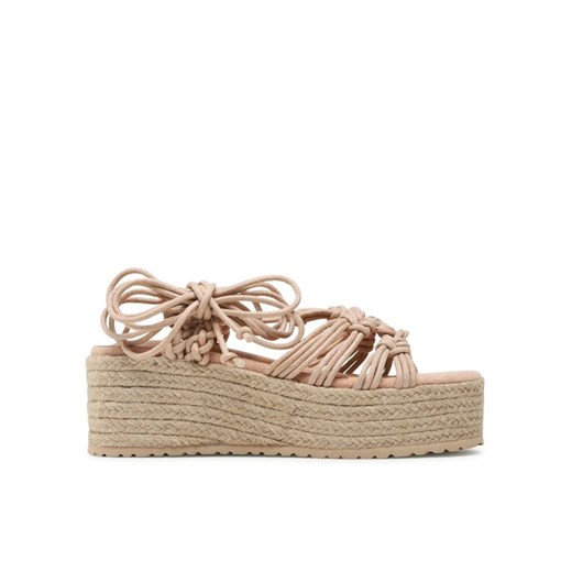 DeeZee Espadryle RT220681 Beżowy ze sklepu MODIVO w kategorii Sandały damskie - zdjęcie 182661042
