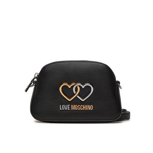 LOVE MOSCHINO Torebka JC4077PP1LL1000A Czarny ze sklepu MODIVO w kategorii Listonoszki - zdjęcie 182661083