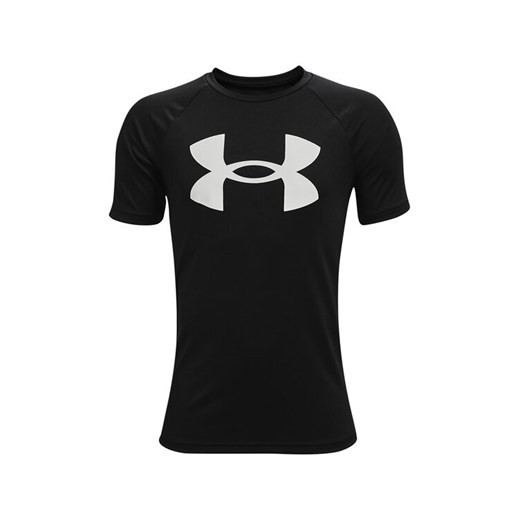Under Armour T-Shirt UA Tech Big Logo SS 1363283 Czarny Regular Fit ze sklepu MODIVO w kategorii T-shirty chłopięce - zdjęcie 182661133