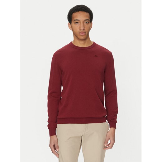 Robe di Kappa Sweter Elisio 62131MW Bordowy Regular Fit ze sklepu MODIVO w kategorii Swetry męskie - zdjęcie 182661240