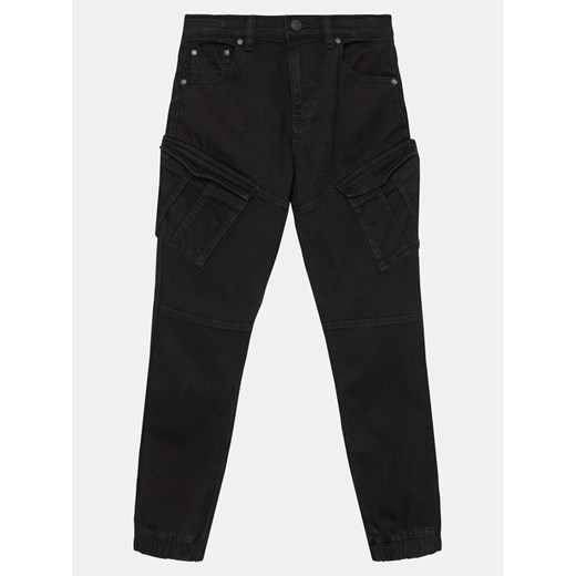 Guess Jeansy L4YA02 D5FN0 Czarny Relaxed Fit ze sklepu MODIVO w kategorii Spodnie dziewczęce - zdjęcie 182661243