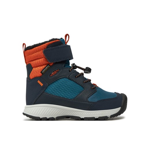 Keen Śniegowce Skua Waterproof Winter Boot 1029622 Granatowy ze sklepu MODIVO w kategorii Buty zimowe dziecięce - zdjęcie 182661290
