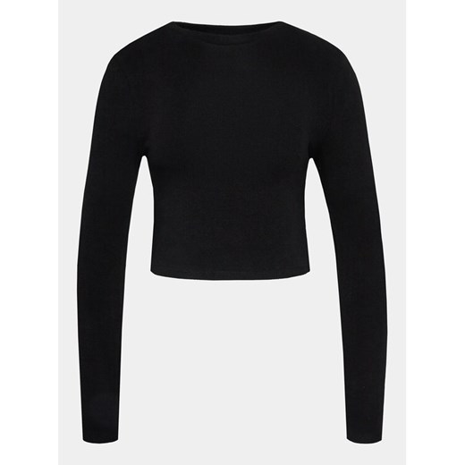 Gina Tricot Bluzka 20150 Czarny Slim Fit ze sklepu MODIVO w kategorii Bluzki damskie - zdjęcie 182661312