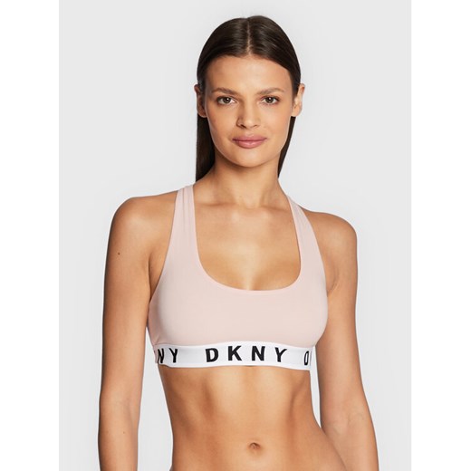 DKNY Biustonosz top DK4519 Różowy ze sklepu MODIVO w kategorii Biustonosze - zdjęcie 182661314