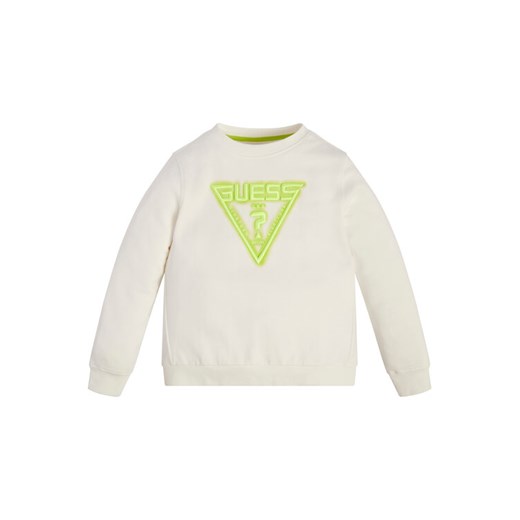 Guess Bluzka L3GQ21 FL04D Biały Regular Fit ze sklepu MODIVO w kategorii T-shirty chłopięce - zdjęcie 182661483