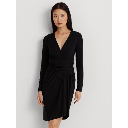Lauren Ralph Lauren Sukienka codzienna 250918987001 Czarny Regular Fit ze sklepu MODIVO w kategorii Sukienki - zdjęcie 182661544