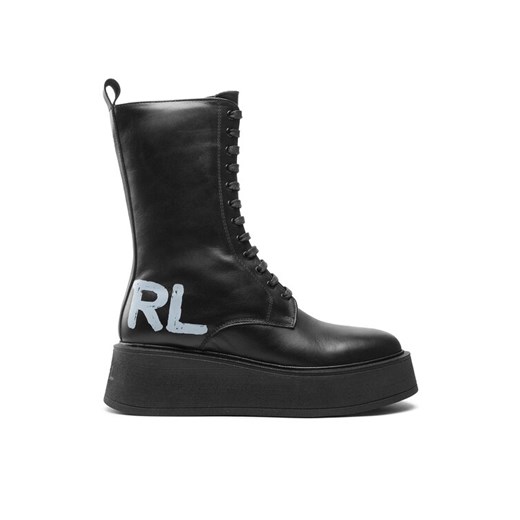 KARL LAGERFELD Botki KL42475 Czarny ze sklepu MODIVO w kategorii Workery damskie - zdjęcie 182661664