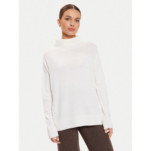 Max Mara Leisure Golf Superbo 2426366148 Biały Relaxed Fit ze sklepu MODIVO w kategorii Swetry damskie - zdjęcie 182661671