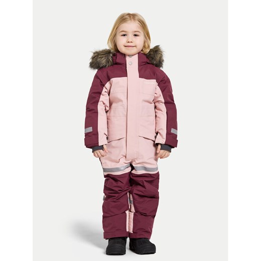 Didriksons Kombinezon zimowy Bjärven 505466 Różowy Regular Fit ze sklepu MODIVO w kategorii Kombinezony dziewczęce - zdjęcie 182661690