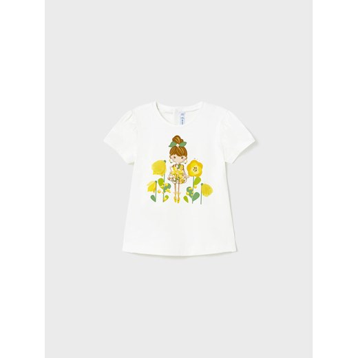 Mayoral T-Shirt 1005 Biały ze sklepu MODIVO w kategorii Koszulki niemowlęce - zdjęcie 182661813