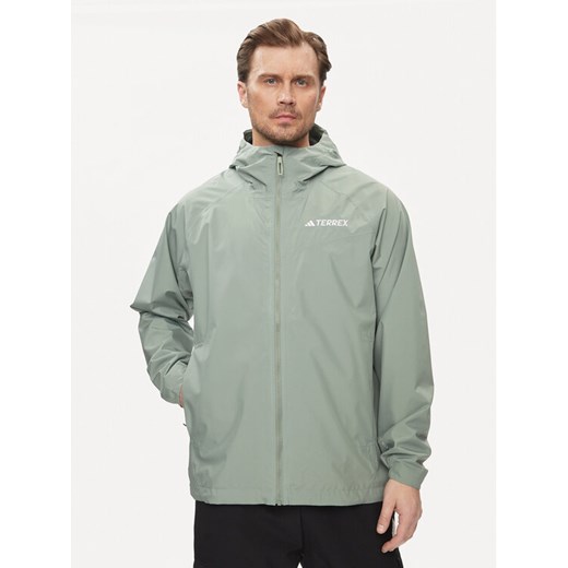 adidas Kurtka outdoor Terrex Multi 2L IN4771 Zielony Regular Fit ze sklepu MODIVO w kategorii Kurtki męskie - zdjęcie 182661853