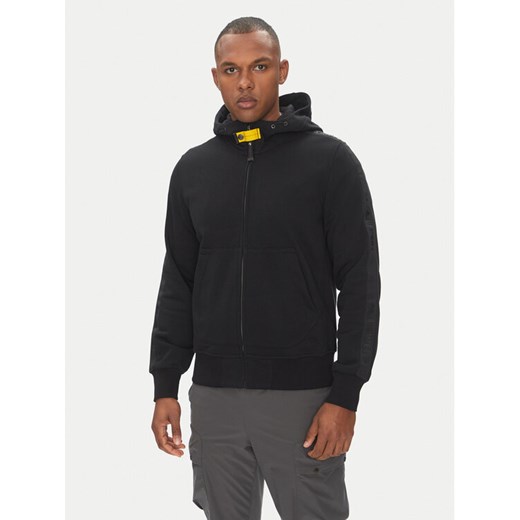 Parajumpers Bluza Aldrin 25SMPMFLXF02 Czarny Regular Fit ze sklepu MODIVO w kategorii Bluzy męskie - zdjęcie 182661963