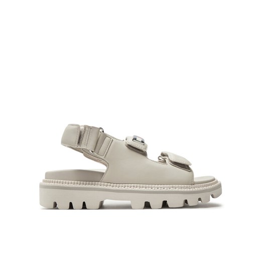 Tommy Jeans Sandały Tjw Fancy Sandal EN0EN02461 Beżowy ze sklepu MODIVO w kategorii Sandały damskie - zdjęcie 182661971