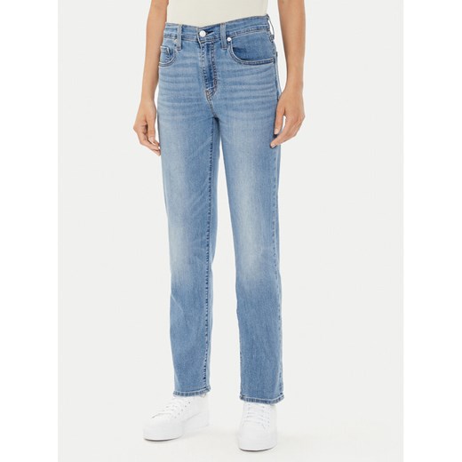 Levi's® Jeansy 724™ 18883-0269 Niebieski Straight Fit ze sklepu MODIVO w kategorii Jeansy damskie - zdjęcie 182661991