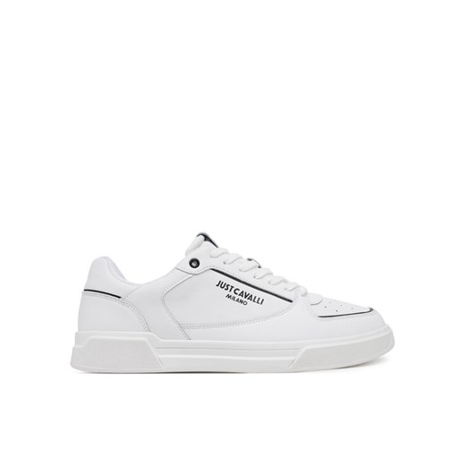Just Cavalli Sneakersy 78QA3SB2 ZPA91 Biały ze sklepu MODIVO w kategorii Buty sportowe męskie - zdjęcie 182662062