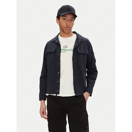 C.P. Company Koszula 18CMOS237A005691G Granatowy Regular Fit ze sklepu MODIVO w kategorii Koszule męskie - zdjęcie 182662093