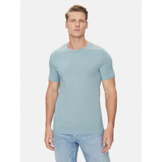 Guess T-Shirt M2YI72 I3Z14 Niebieski Regular Fit ze sklepu MODIVO w kategorii T-shirty męskie - zdjęcie 182662180