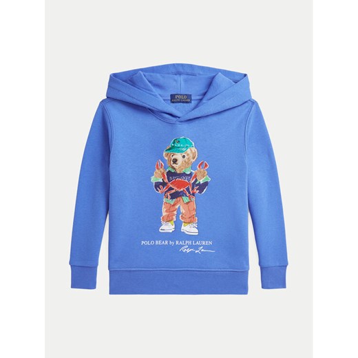 Polo Ralph Lauren Bluza 322973124001 Niebieski Relaxed Fit ze sklepu MODIVO w kategorii Bluzy chłopięce - zdjęcie 182662192