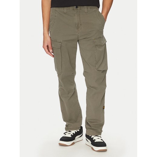 G-Star Raw Joggery Core D24309-D920 C496 Khaki Regular Fit ze sklepu MODIVO w kategorii Spodnie męskie - zdjęcie 182662261