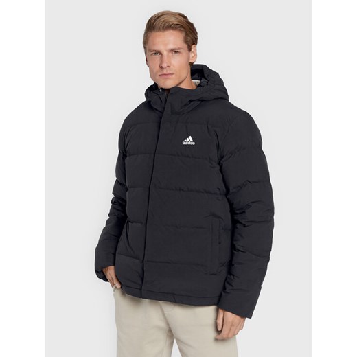 adidas Kurtka puchowa Helionic HG8751 Czarny Regular Fit ze sklepu MODIVO w kategorii Kurtki męskie - zdjęcie 182662264