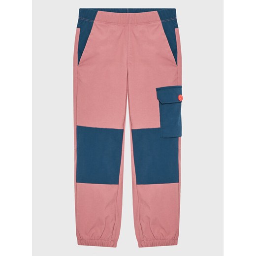Jack Wolfskin Spodnie outdoor Villi Stretch 1610011 Różowy Regular Fit ze sklepu MODIVO w kategorii Spodnie dziewczęce - zdjęcie 182662324