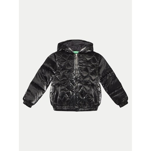 United Colors Of Benetton Kurtka zimowa 27WYCN05A Czarny Regular Fit ze sklepu MODIVO w kategorii Kurtki chłopięce - zdjęcie 182662363
