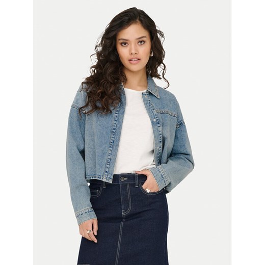 JDY Kurtka jeansowa Aspen 15351405 Niebieski Regular Fit ze sklepu MODIVO w kategorii Kurtki damskie - zdjęcie 182662390