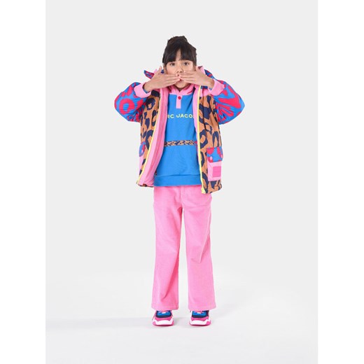 Marc Jacobs Spodnie materiałowe W14333 Różowy Flare Fit ze sklepu MODIVO w kategorii Spodnie dziewczęce - zdjęcie 182662431