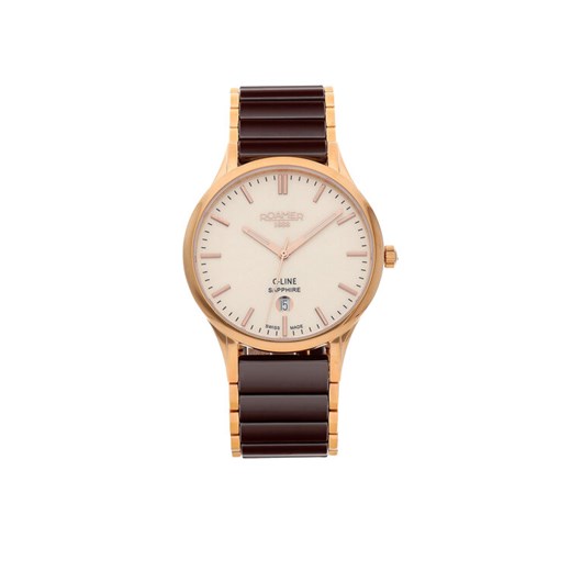 Roamer Zegarek C-Line 658833 49 35 63 Brązowy ze sklepu MODIVO w kategorii Zegarki - zdjęcie 182662441