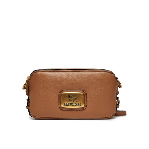 LOVE MOSCHINO Torebka JC4272PP0LKB0208 Brązowy ze sklepu MODIVO w kategorii Listonoszki - zdjęcie 182662503
