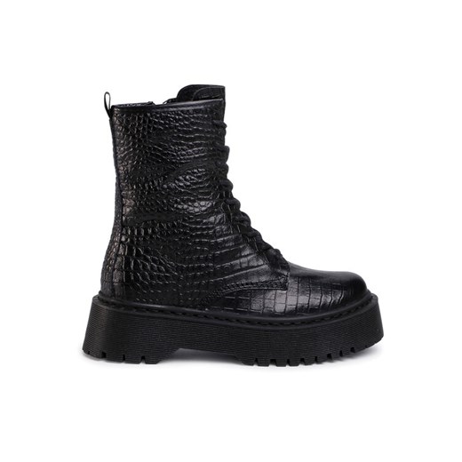 QUAZI Trapery QZ-22-05-000800 Czarny ze sklepu MODIVO w kategorii Workery damskie - zdjęcie 182662650