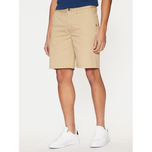 U.S. Polo Assn. Szorty materiałowe MUP3338 Beżowy Regular Fit ze sklepu MODIVO w kategorii Spodenki męskie - zdjęcie 182662682