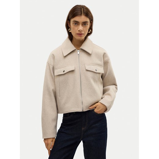 Vero Moda Kurtka przejściowa Fortune 10321977 Beżowy Regular Fit ze sklepu MODIVO w kategorii Kurtki damskie - zdjęcie 182662721