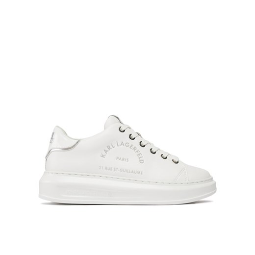 KARL LAGERFELD Sneakersy KL62539F Biały ze sklepu MODIVO w kategorii Buty sportowe damskie - zdjęcie 182662821