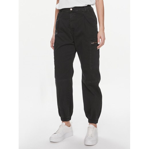 Please Joggery P2THCV9N2O Czarny Baggy Fit ze sklepu MODIVO w kategorii Spodnie damskie - zdjęcie 182662881