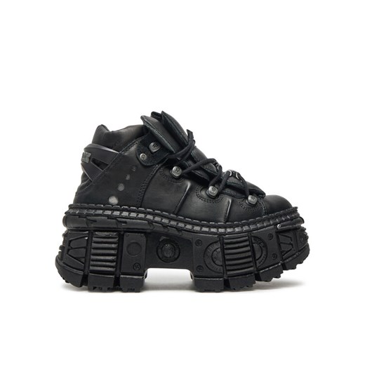 NEW ROCK Sneakersy M-WALL106-S12 Czarny ze sklepu MODIVO w kategorii Buty sportowe męskie - zdjęcie 182662942
