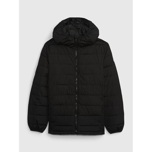 Gap Kurtka zimowa 726305-01 Czarny Regular Fit ze sklepu MODIVO w kategorii Kurtki chłopięce - zdjęcie 182662943
