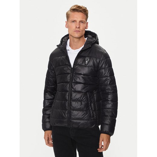 KARL LAGERFELD Kurtka przejściowa Blouson 505090 543590 Czarny Regular Fit ze sklepu MODIVO w kategorii Kurtki męskie - zdjęcie 182662973