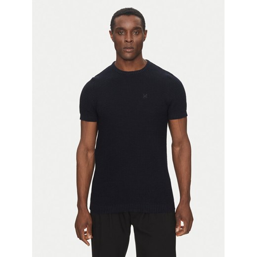 Richmond X Sweter UMP25113TS Granatowy Regular Fit ze sklepu MODIVO w kategorii Swetry męskie - zdjęcie 182663011