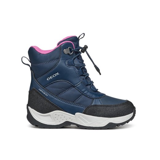 Geox Śniegowce J Sentiero Girl B Ab J36FVB 054FU C4268 M Granatowy ze sklepu MODIVO w kategorii Buty zimowe dziecięce - zdjęcie 182663042