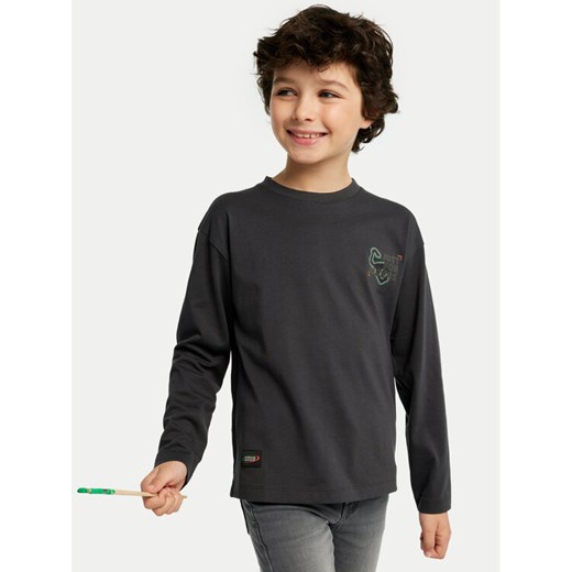 Mayoral Bluzka 7089 Szary Regular Fit ze sklepu MODIVO w kategorii T-shirty chłopięce - zdjęcie 182663073